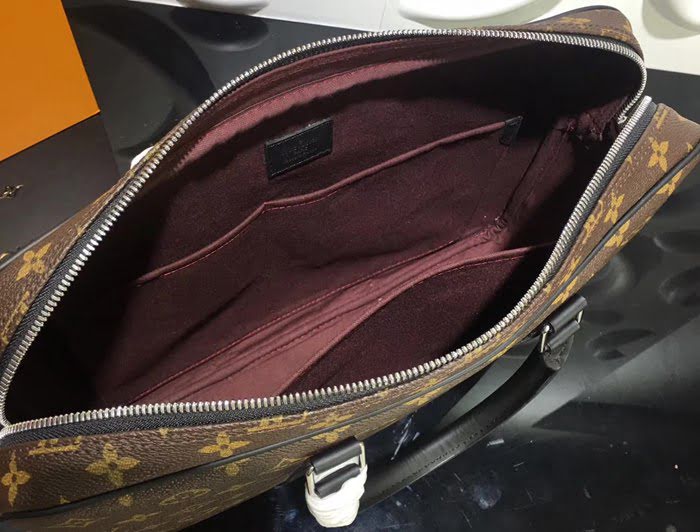 路易威登LV頂級原單 41478 老花 Damier Graphite格紋帆布小號公事包 YDH1274